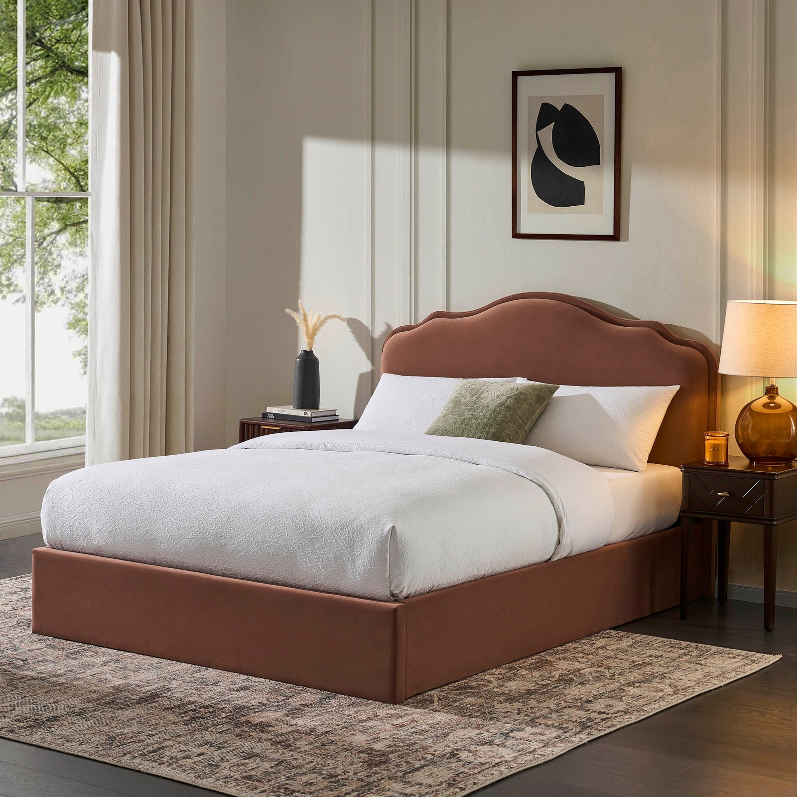 LiomoraWiltshire Ottoman Storage Bed - Mauve - Image 5
