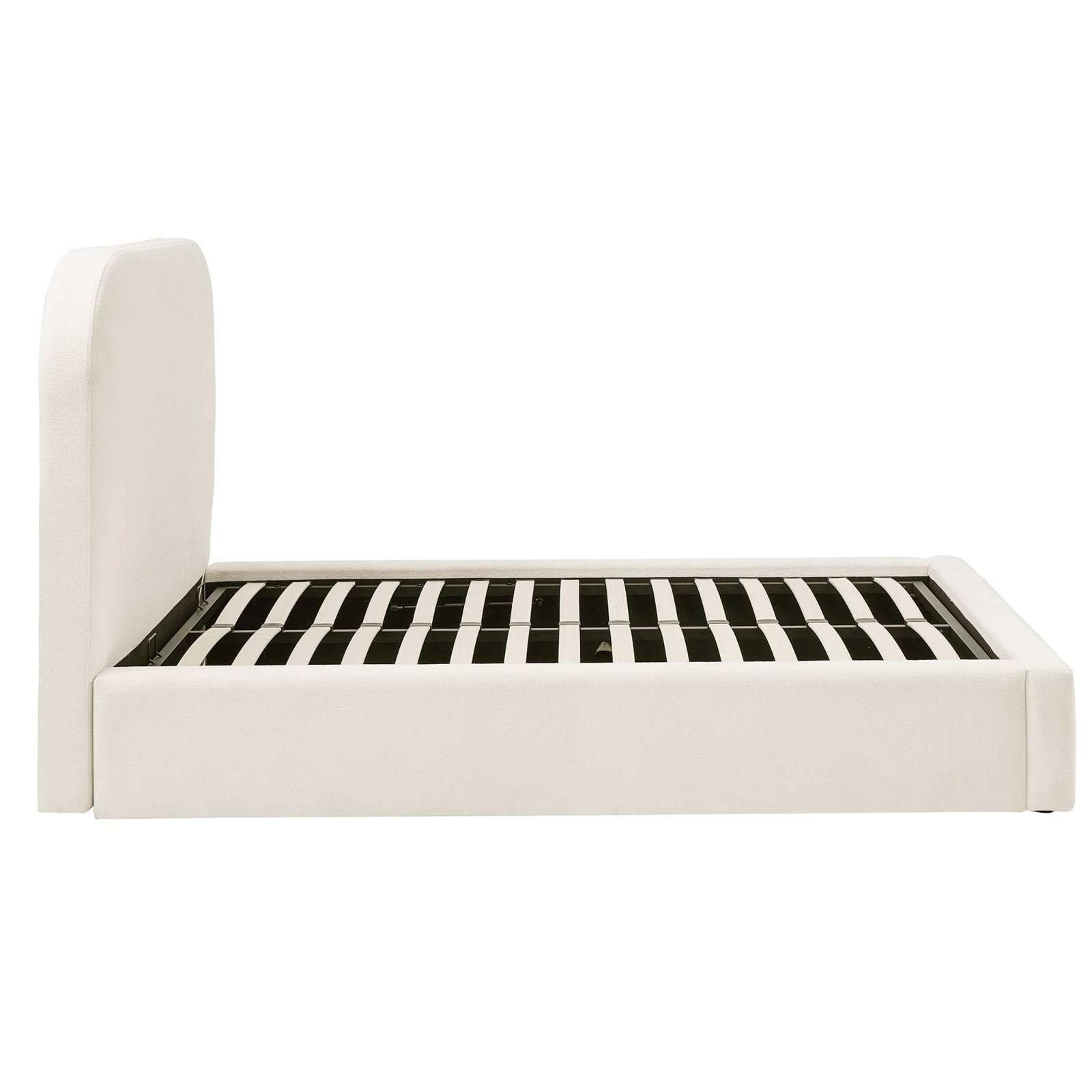 LiomoraAintree Ottoman Storage Bed - Teddy Cream - Image 13