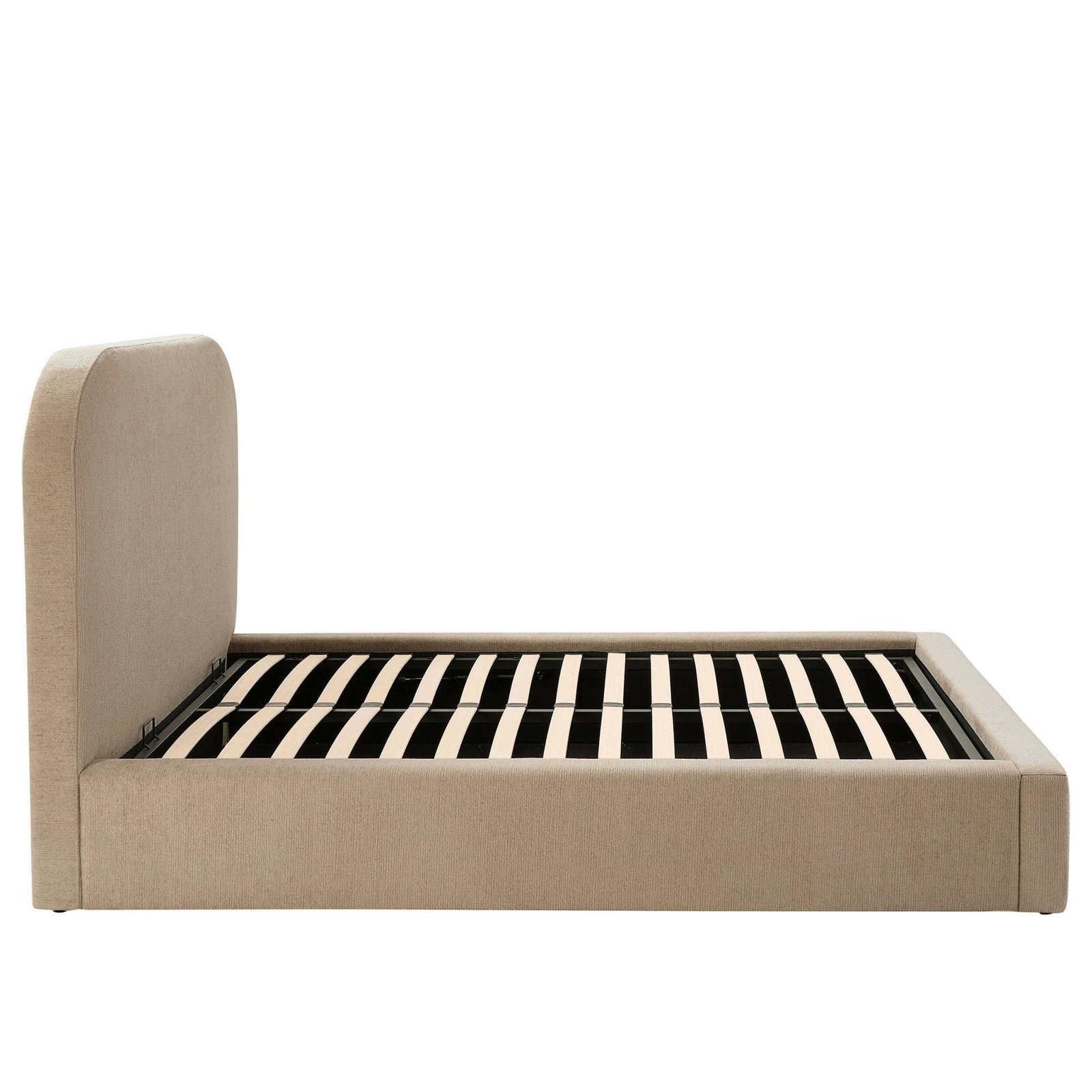 LiomoraAintree Ottoman Storage Bed - Textured Oatmeal - Image 12