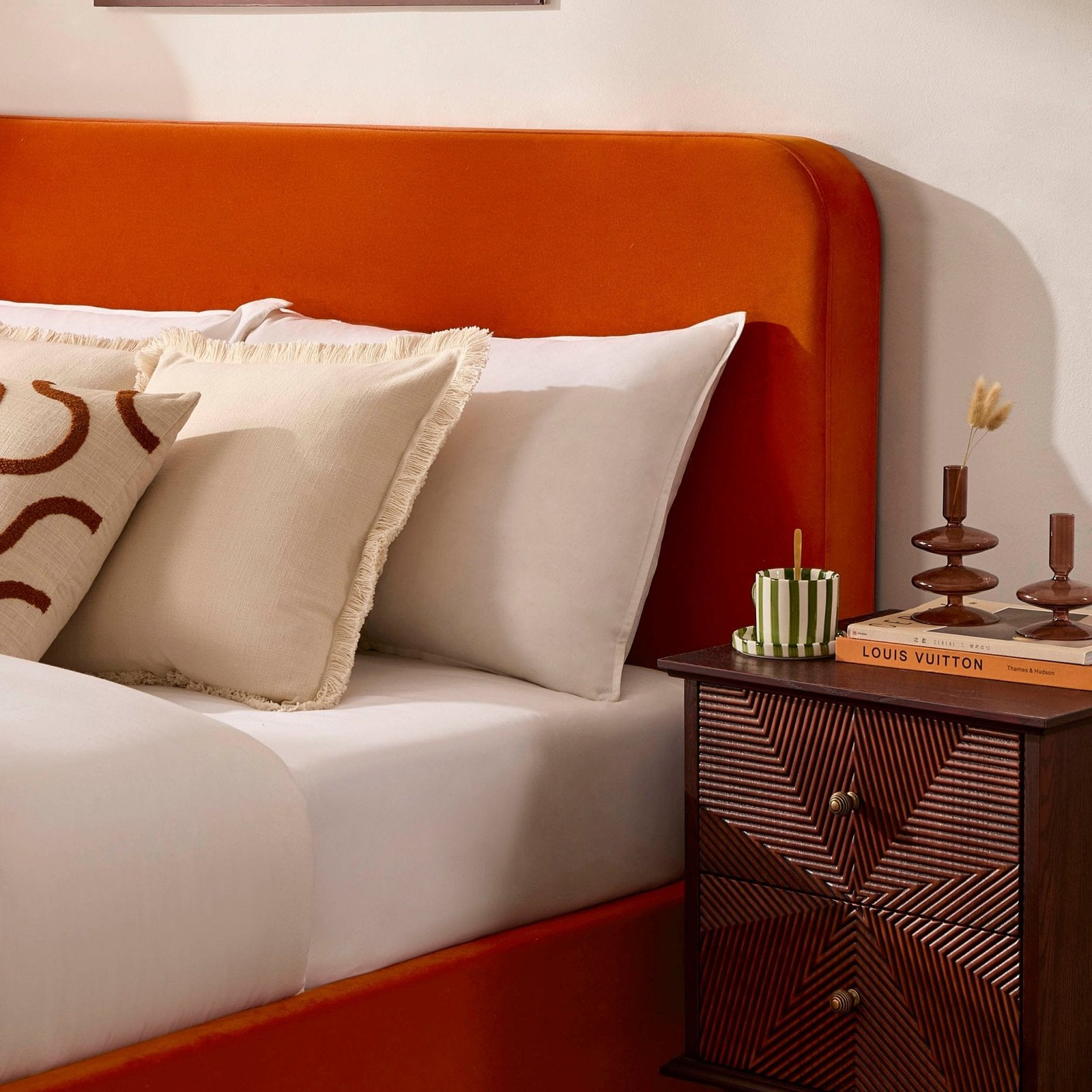 LiomoraAscot Ottoman Storage Bed - Bright Orange - Image 6