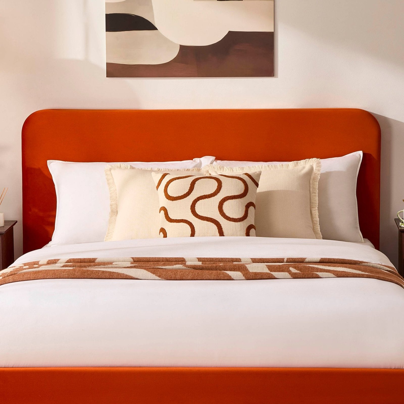 LiomoraAscot Ottoman Storage Bed - Bright Orange - Image 5