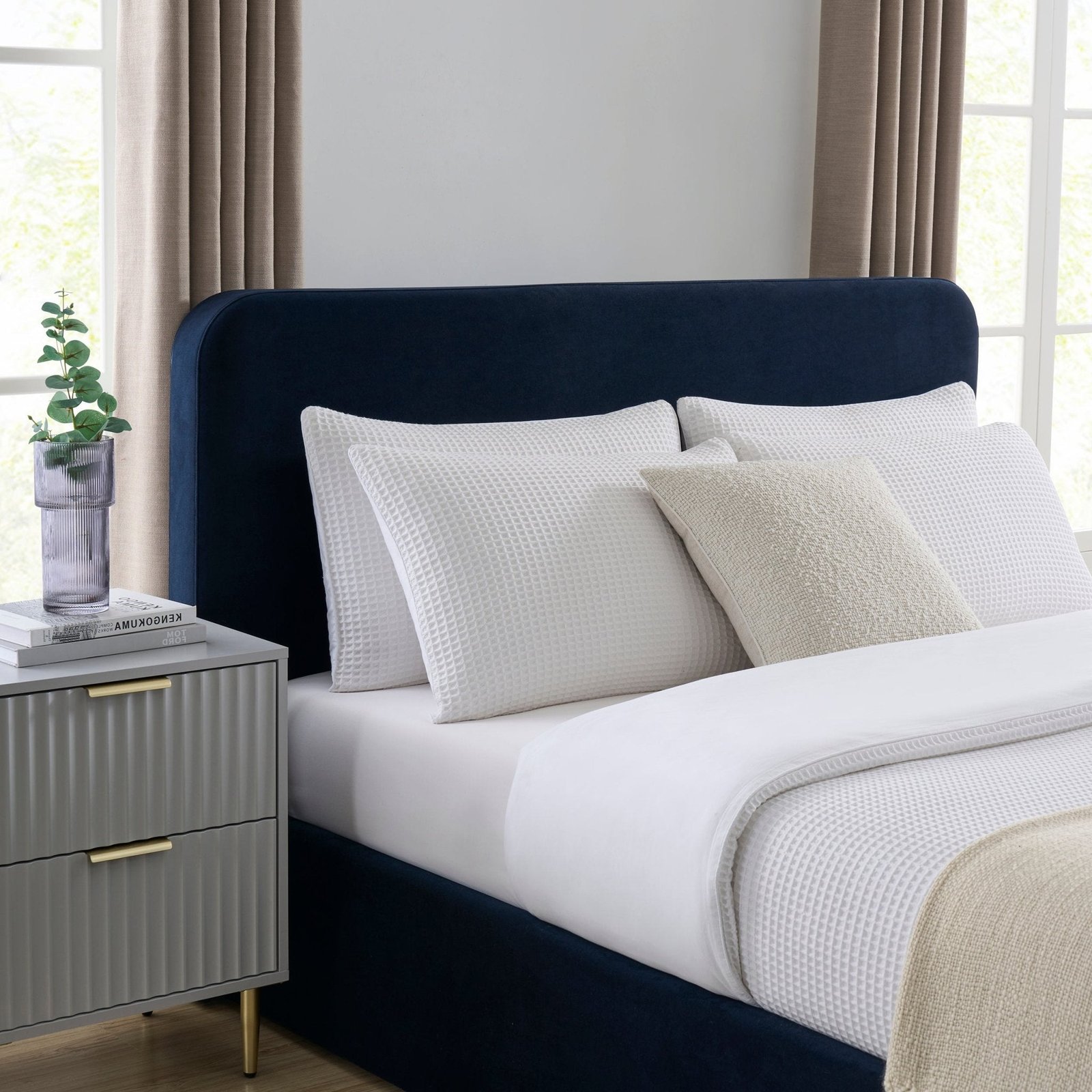LiomoraAscot Ottoman Storage Bed - Navy - Image 4