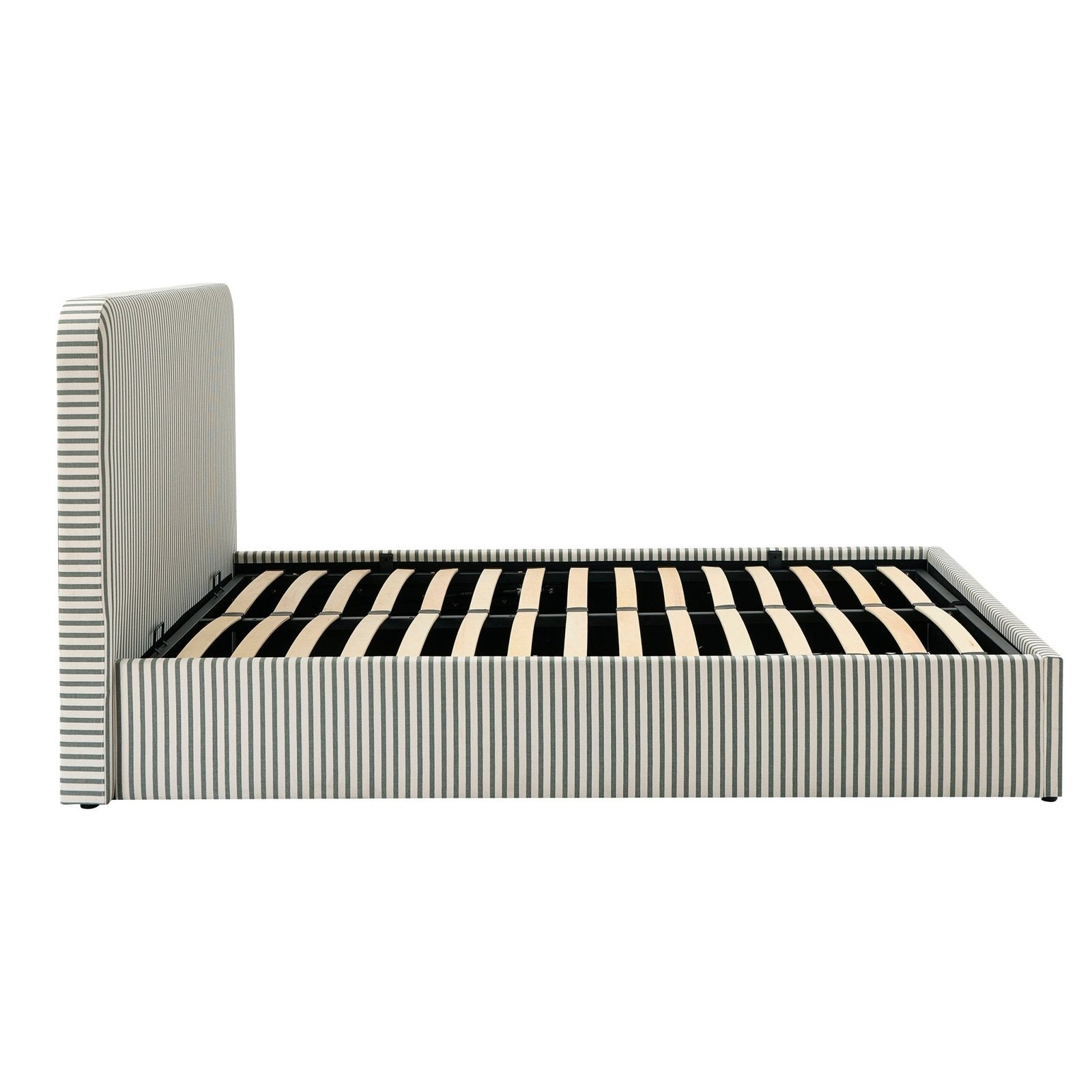LiomoraAscot Ottoman Storage Bed - Sage Stripe - Image 12