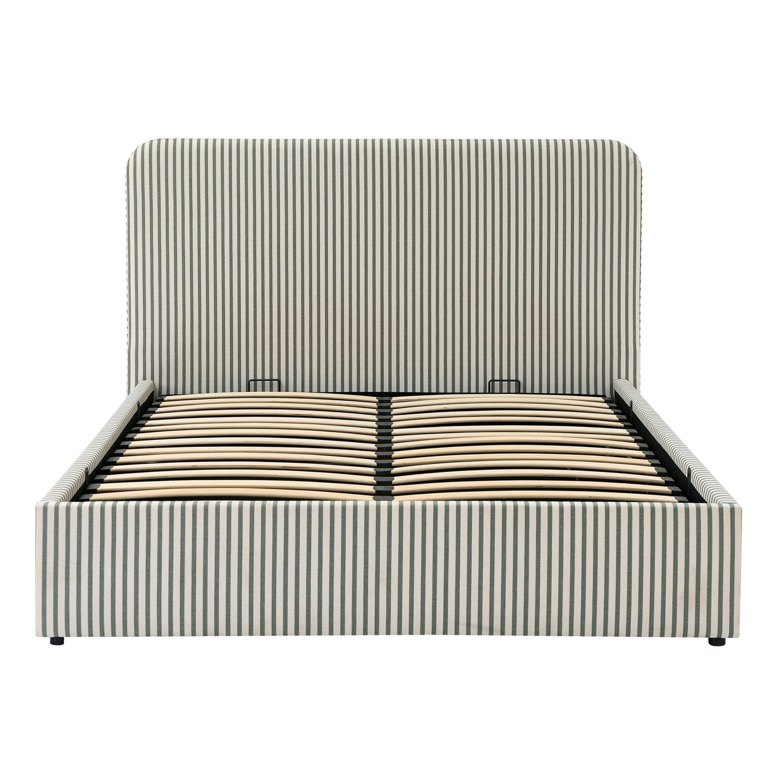 LiomoraAscot Ottoman Storage Bed - Sage Stripe - Image 11