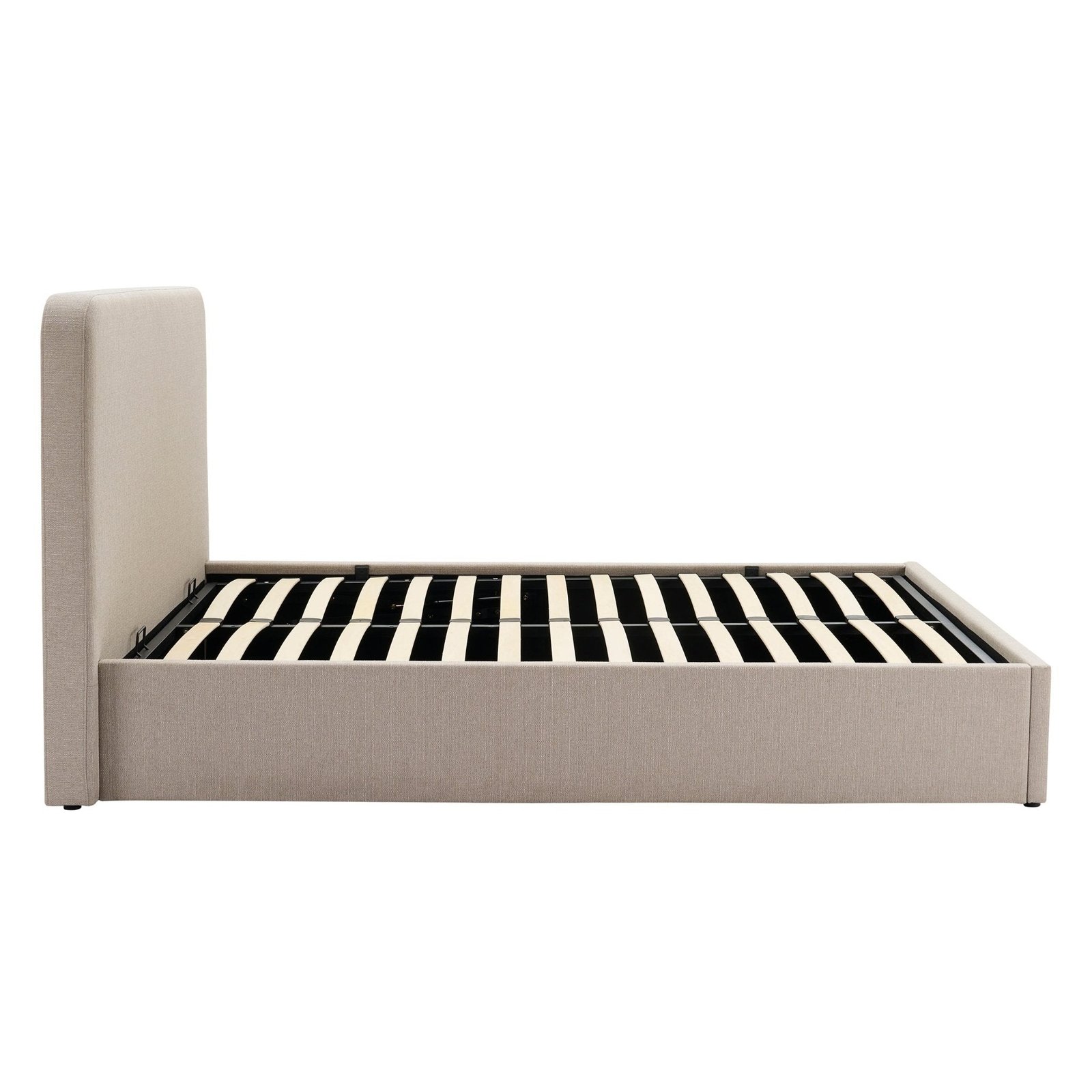 LiomoraAscot Ottoman Storage Bed - Stone Grey - Image 12