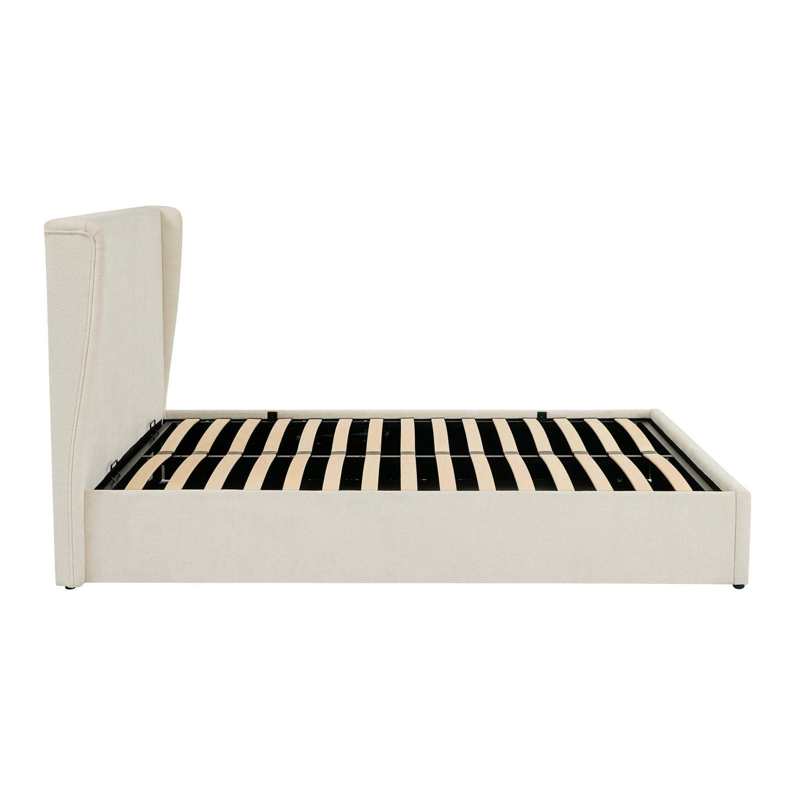 LiomoraBerkeley Ottoman Storage Bed - Chenille Ecru - Image 11