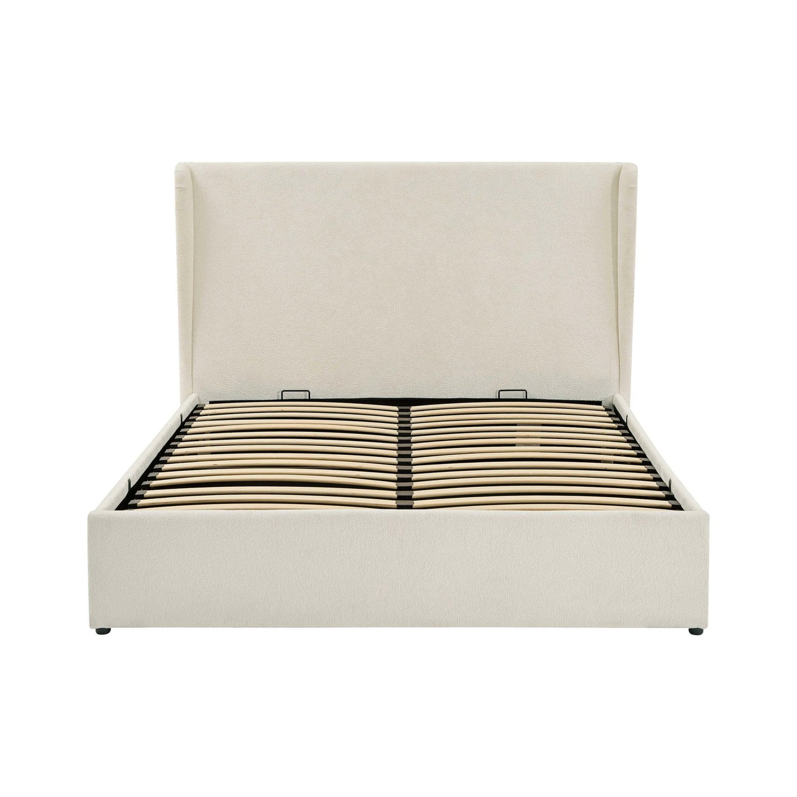 LiomoraBerkeley Ottoman Storage Bed - Chenille Ecru - Image 10