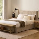 LiomoraBerkeley Ottoman Storage Bed - Textured Oatmeal