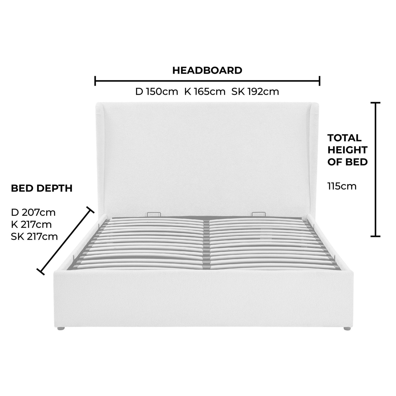 LiomoraBerkeley Ottoman Storage Bed - Chenille Ecru - Image 15