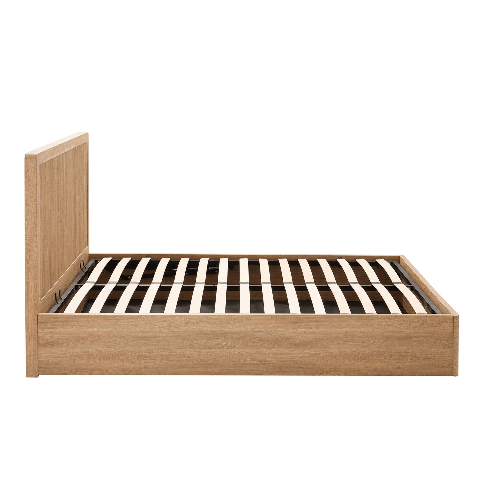 LiomoraHattie Ottoman Storage Bed - Light Wood - Image 12