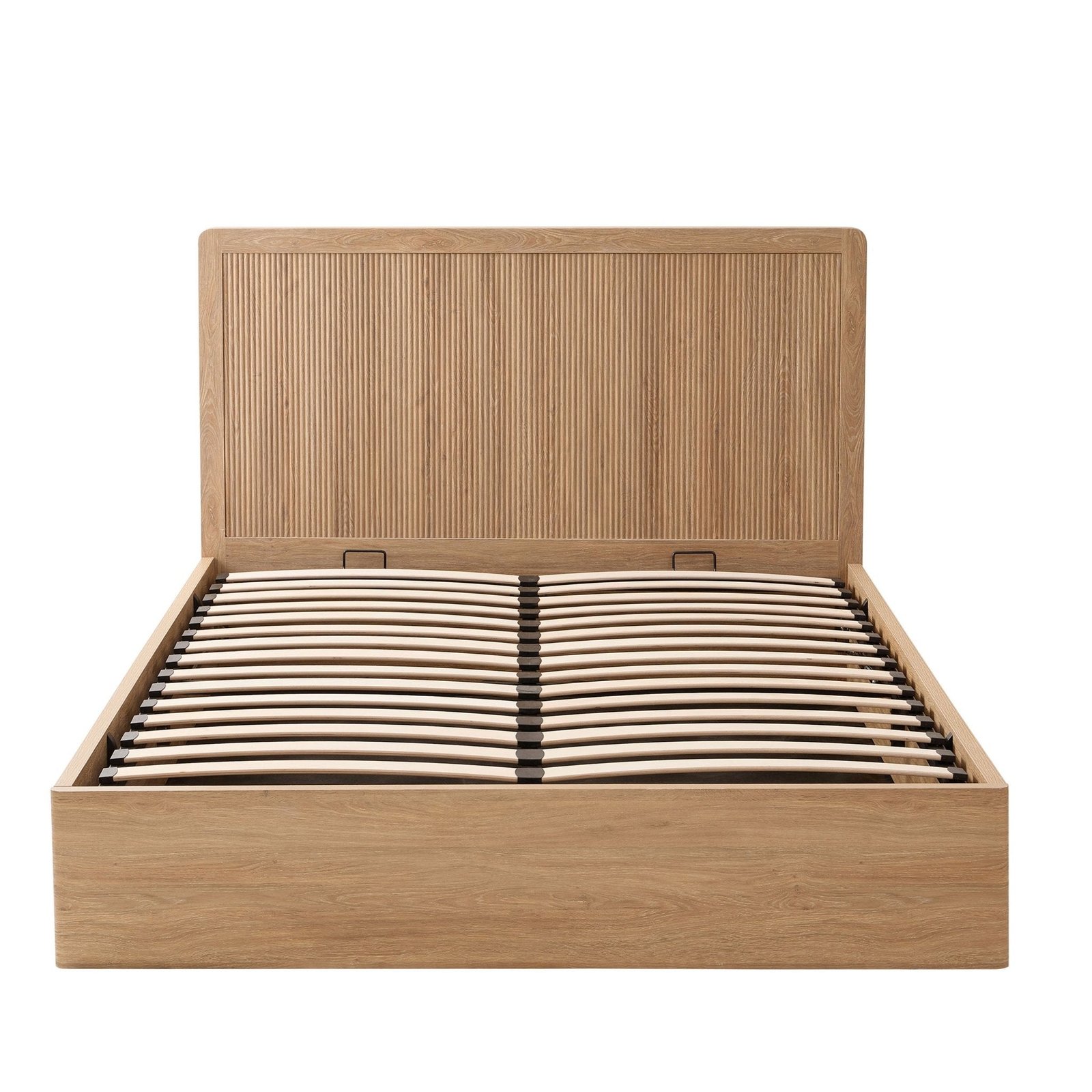 LiomoraHattie Ottoman Storage Bed - Light Wood - Image 11