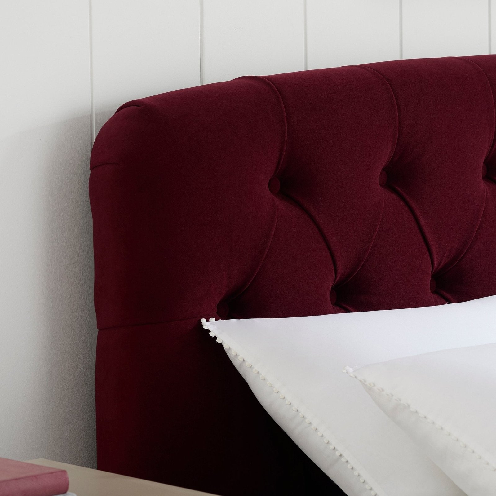 LiomoraHebden Ottoman Storage Bed - Berry - Image 3