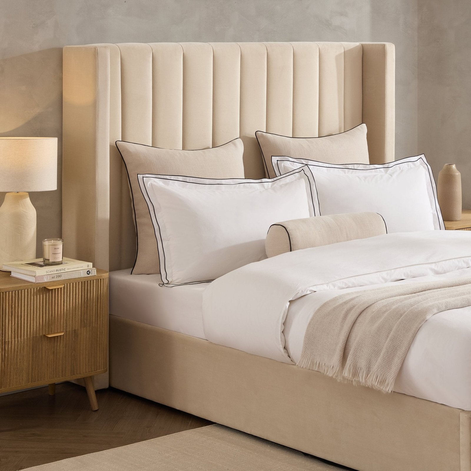 LiomoraMadison Ottoman Storage Bed - Ecru - Image 6