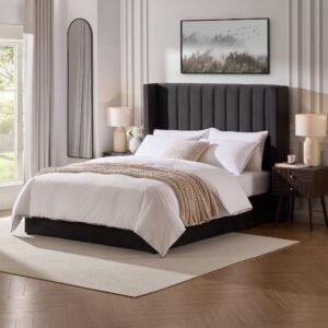 LiomoraMadison Ottoman Storage Bed - Ink