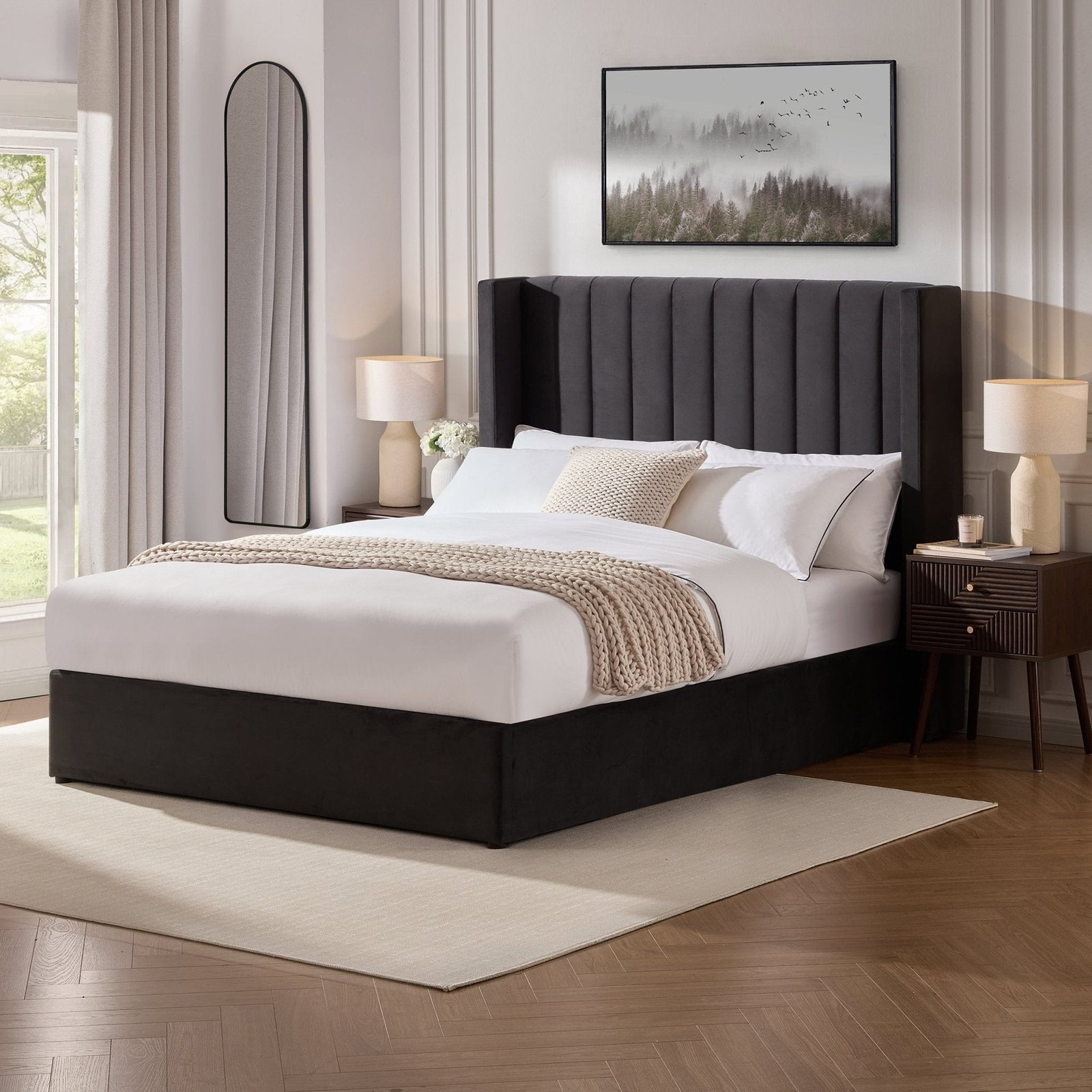 LiomoraMadison Ottoman Storage Bed - Ink - Image 5