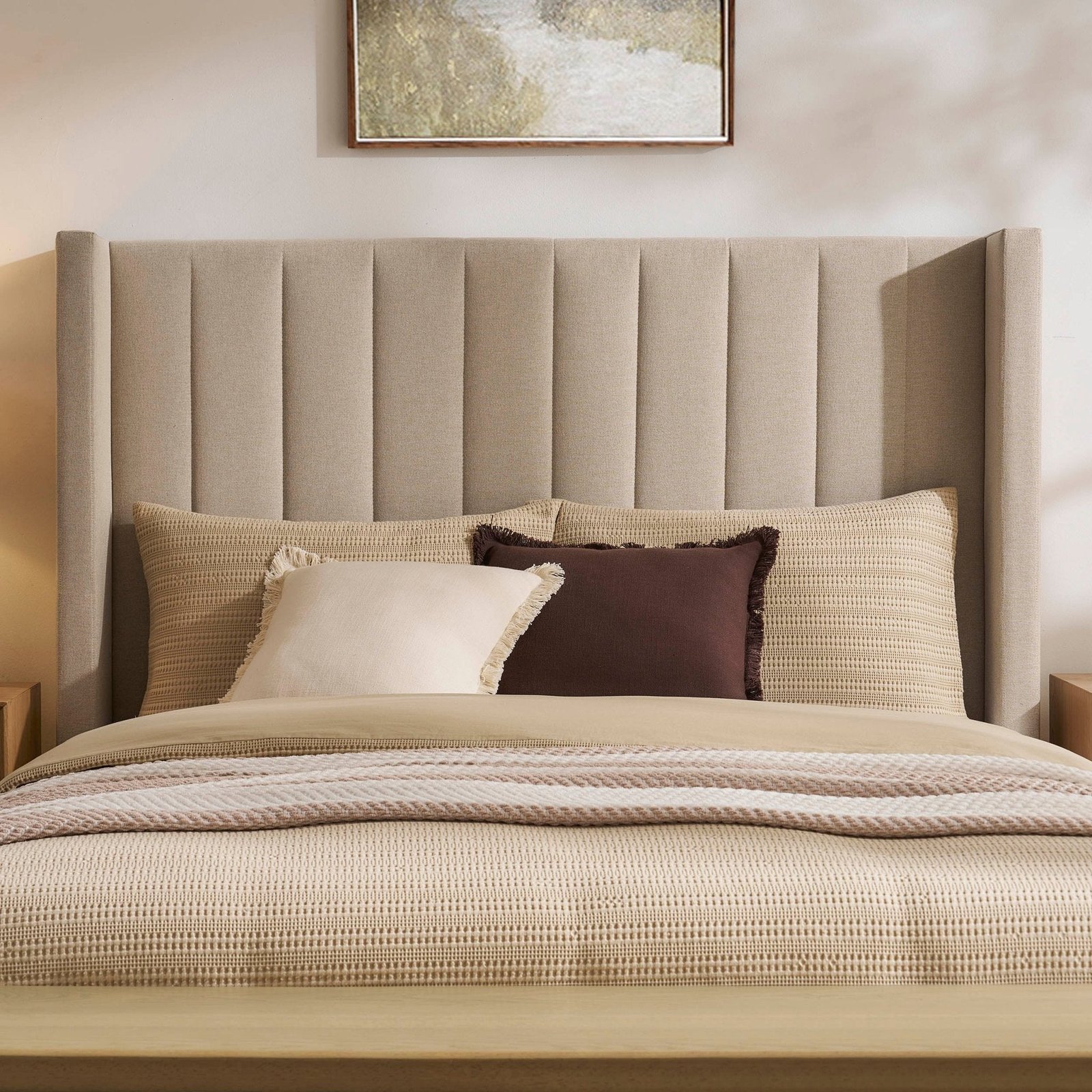 LiomoraMadison Ottoman Storage Bed - Oatmeal - Image 6