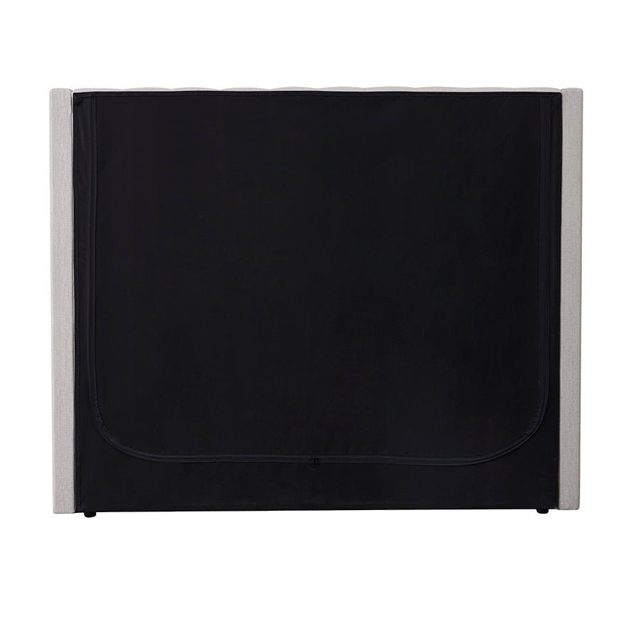 LiomoraMadison Ottoman Storage Bed - Stone Grey - Image 13