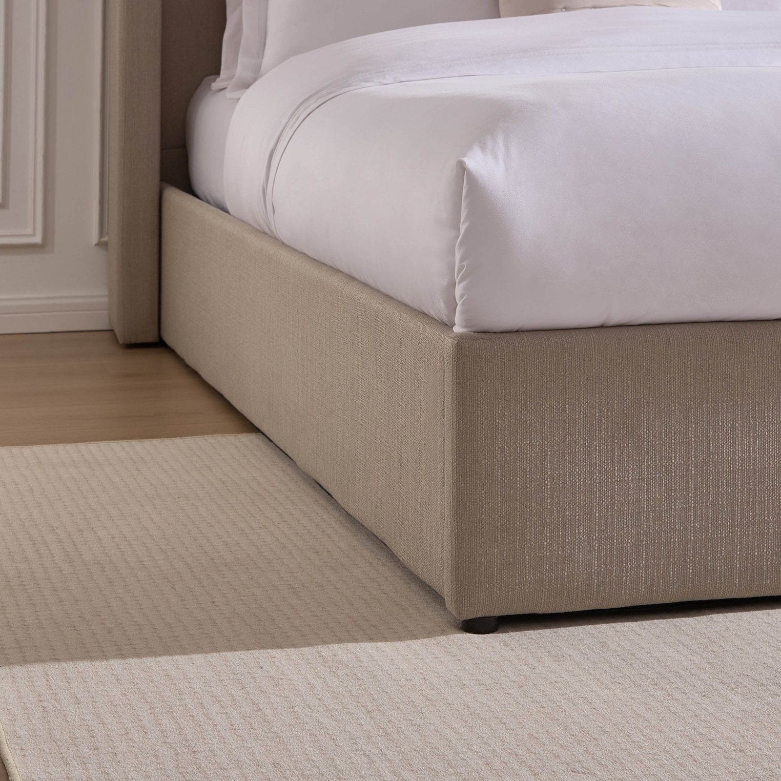LiomoraMadison Ottoman Storage Bed - Stone Grey - Image 6