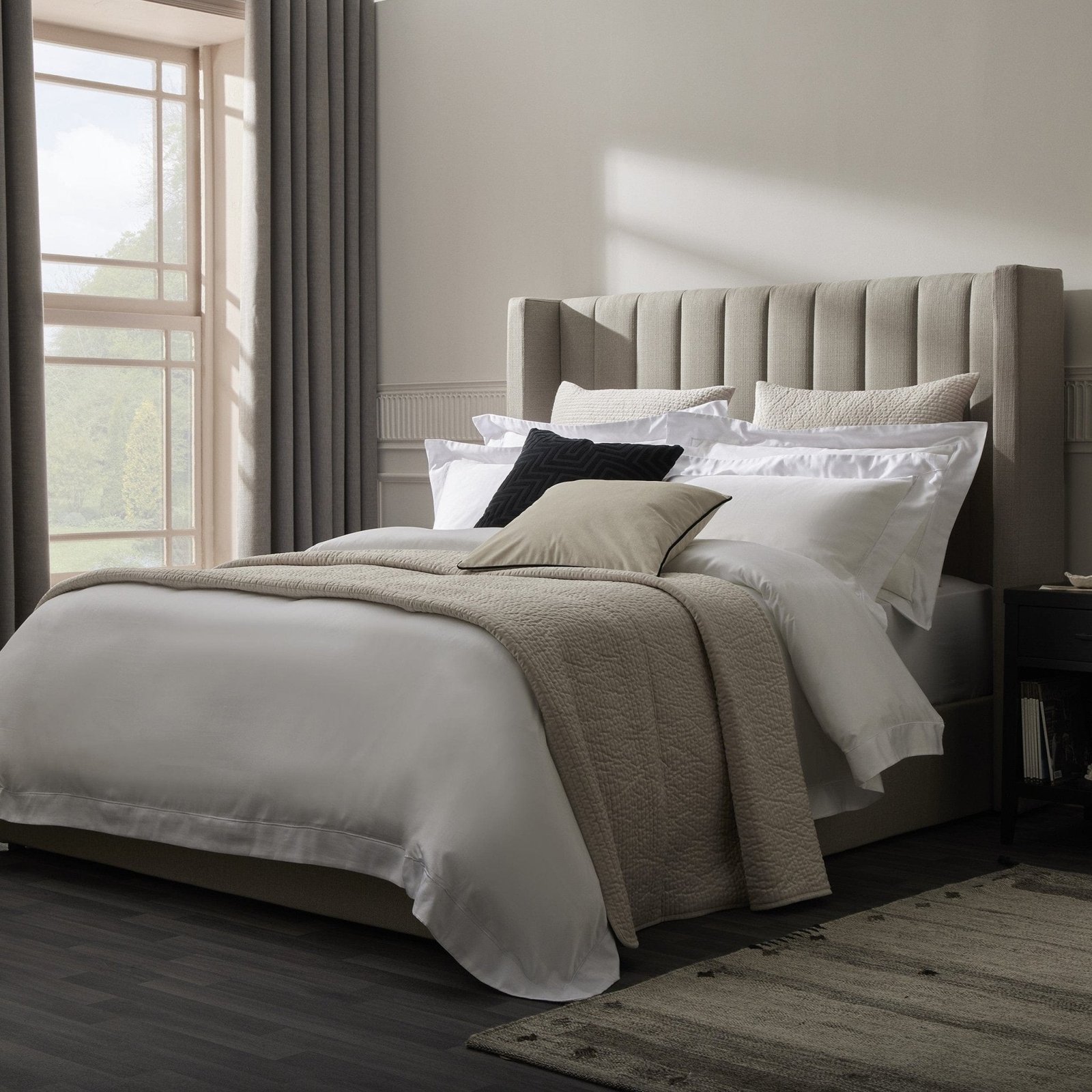 LiomoraMadison Ottoman Storage Bed - Stone Grey - Image 9
