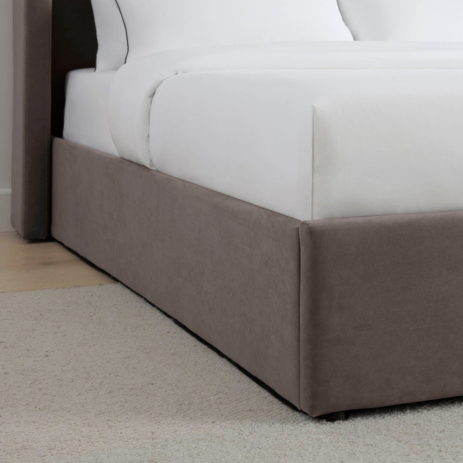 LiomoraMadison Ottoman Storage Bed - Taupe - Image 6