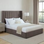 LiomoraMadison Ottoman Storage Bed - Taupe