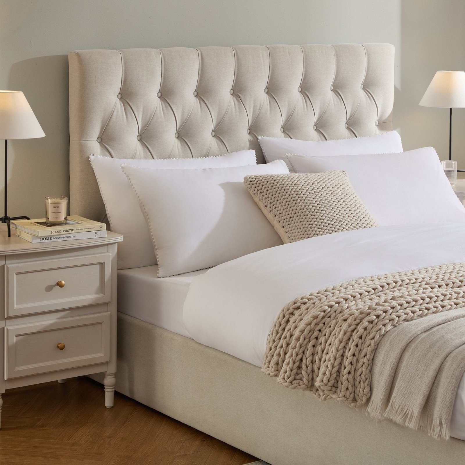 LiomoraMiddleton Ottoman Storage Bed - Natural - Image 5