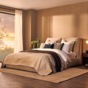 LiomoraMurcia Ottoman Storage Bed - Chenille Oatmeal
