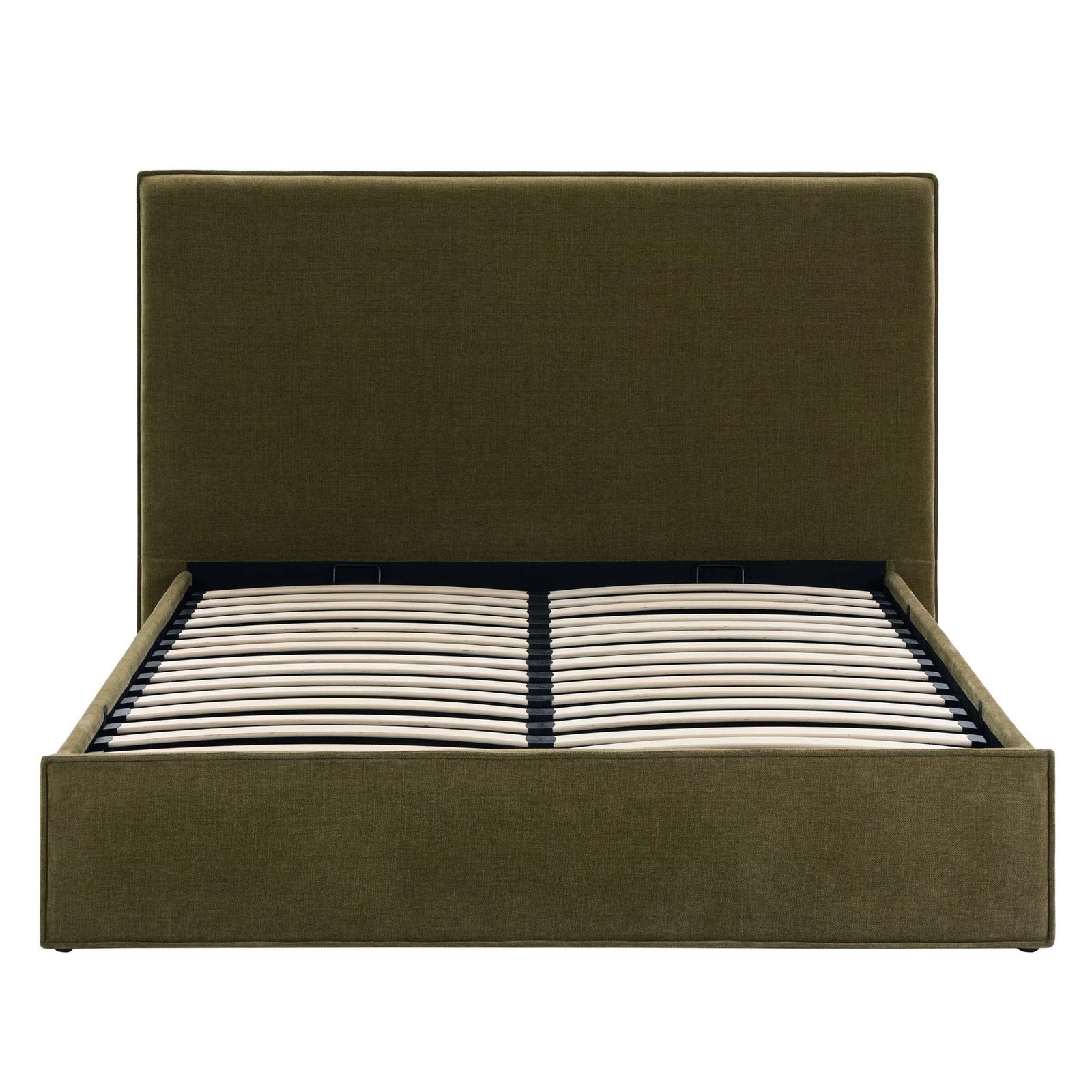 LiomoraOslo Ottoman Storage Bed - Chenille Olive - Image 11