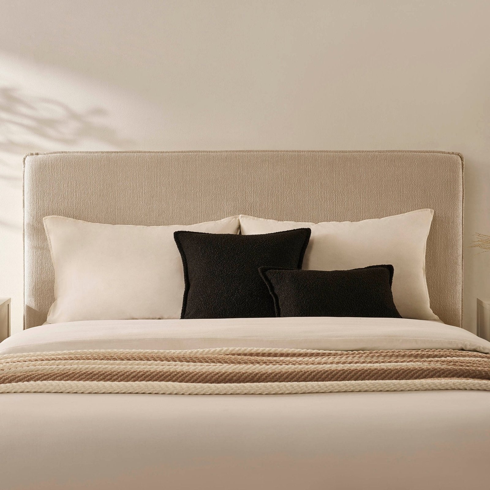 LiomoraOslo Ottoman Storage Bed - Textured Oatmeal - Image 6