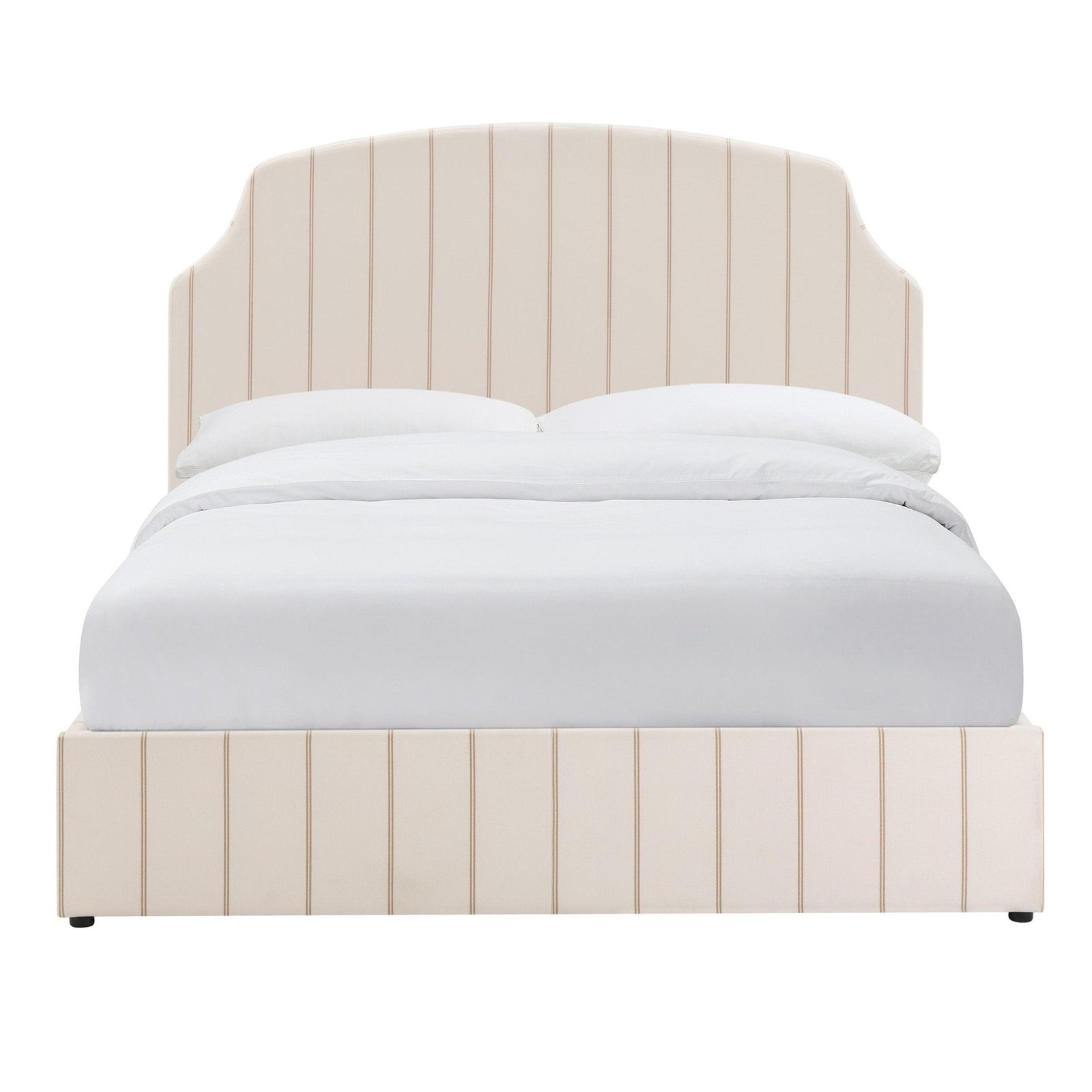 LiomoraSurrey Ottoman Storage Bed - Thin Natural Stripe - Image 10