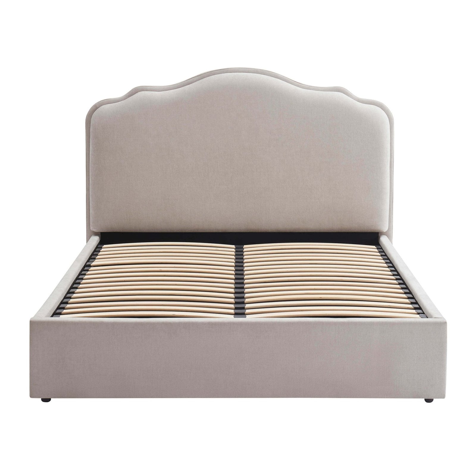 LiomoraWiltshire Chenille Ottoman Storage Bed - Light Grey - Image 10
