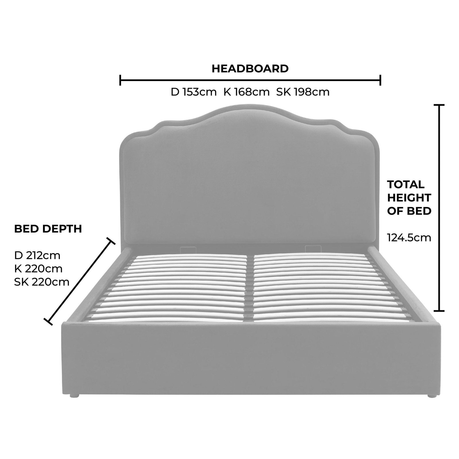 LiomoraWiltshire Ottoman Storage Bed - Bright Orange - Image 13