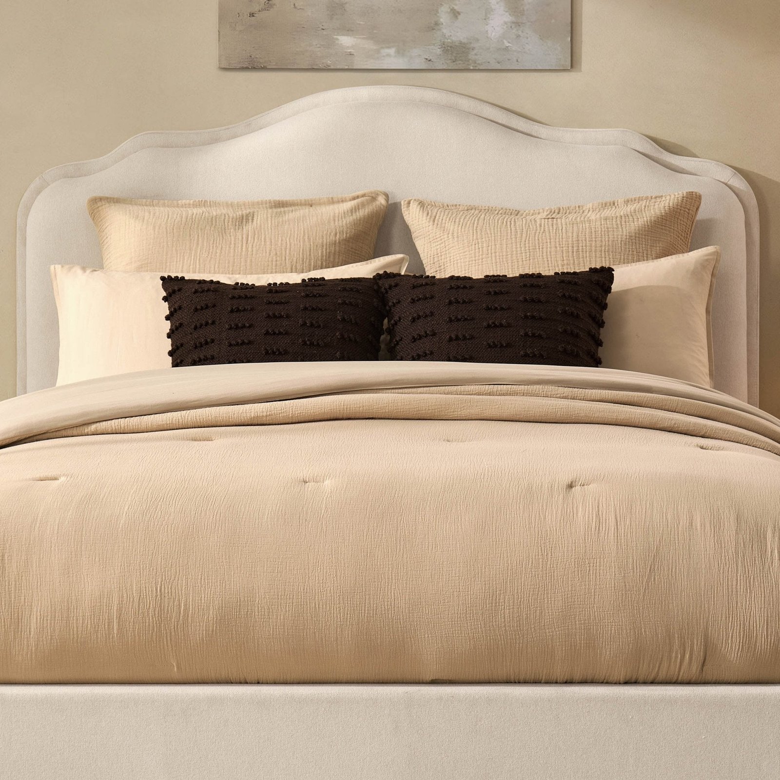 LiomoraWiltshire Ottoman Storage Bed - Cream Linen - Image 6