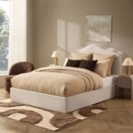 LiomoraWiltshire Ottoman Storage Bed - Cream Linen
