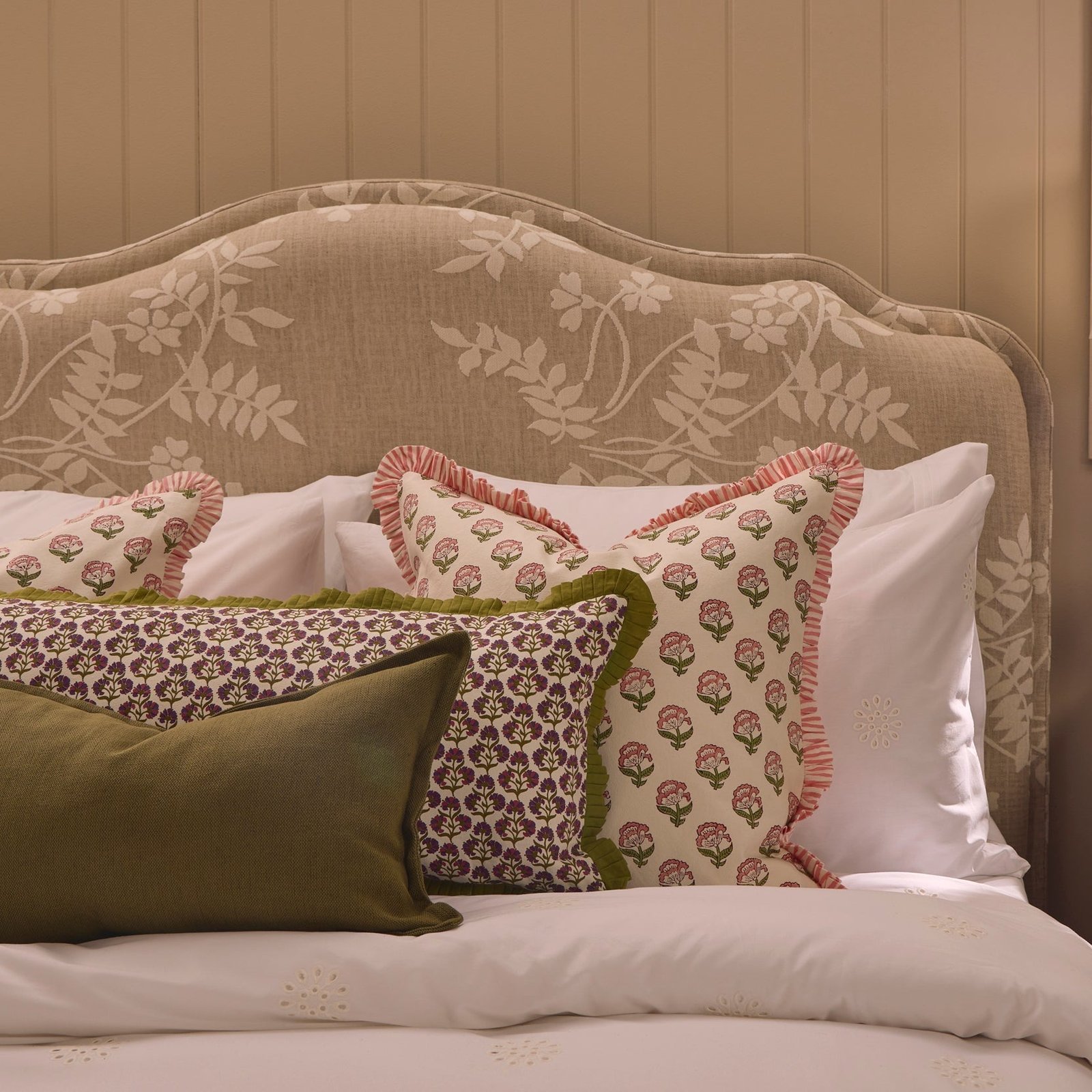 LiomoraWiltshire Ottoman Storage Bed - Jacquard Floral - Image 10