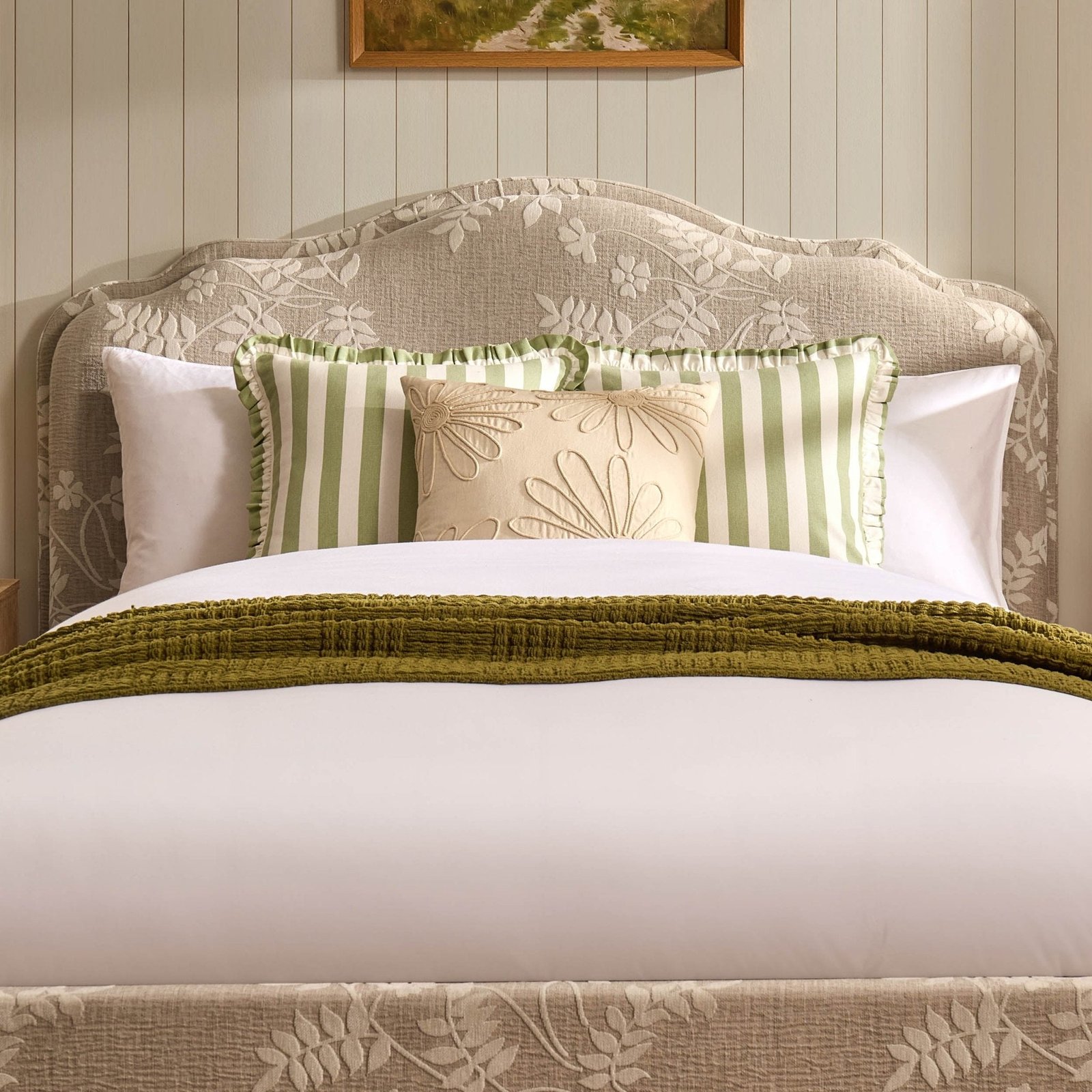 LiomoraWiltshire Ottoman Storage Bed - Jacquard Floral - Image 5