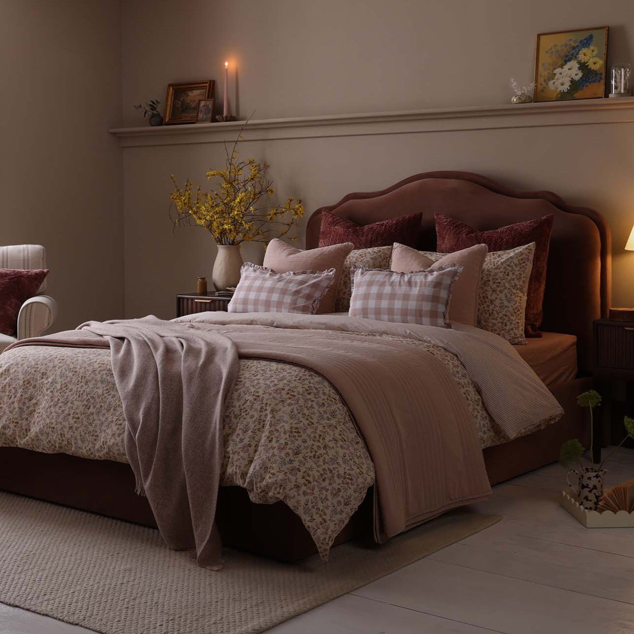 LiomoraWiltshire Ottoman Storage Bed - Mauve - Image 8
