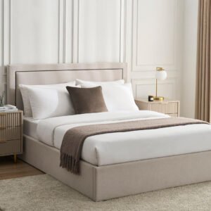 LiomoraWindsor Ottoman Storage Bed - Natural/Black