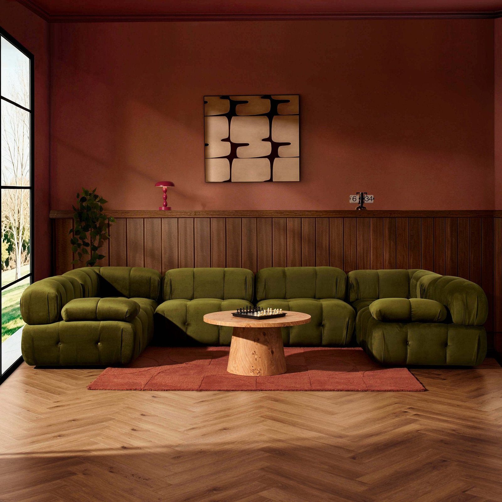 Bondi U Shape Sofa - Image 6