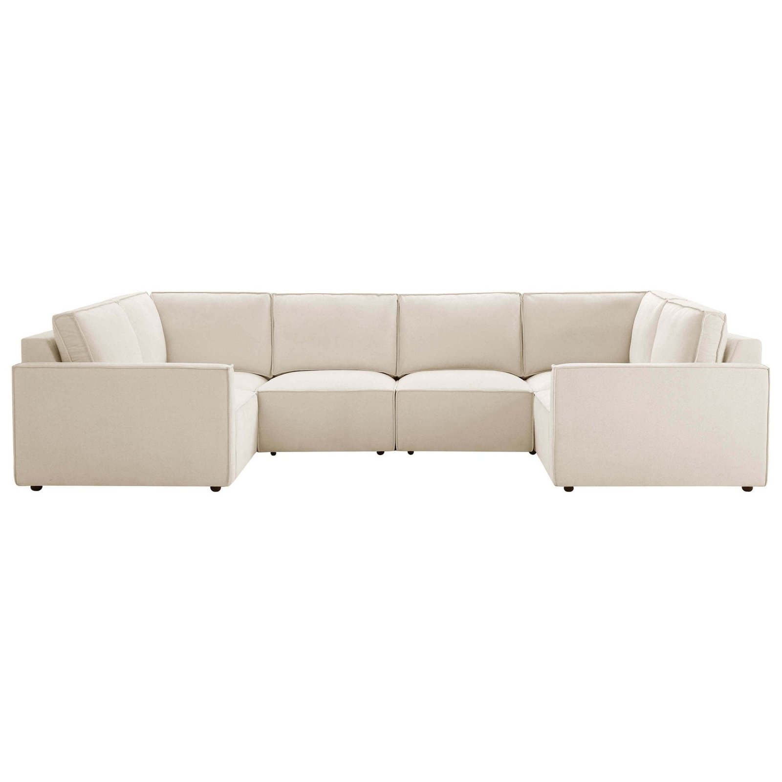 Brooklyn Slim Arm U - Shape Sofa - Image 2