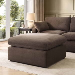 Cairo Feather Pouffe