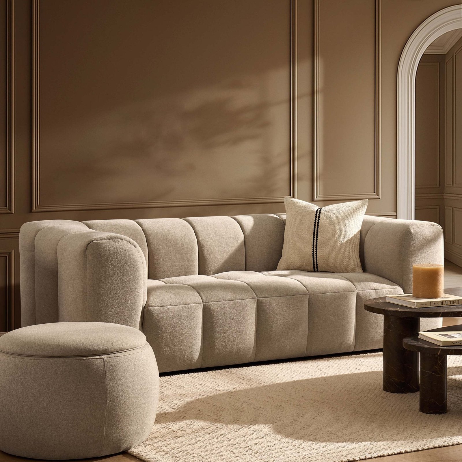 Manhattan 3 Seater Sofa - Image 6