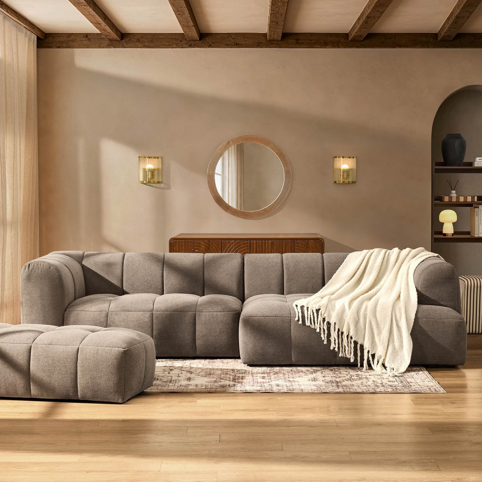 Manhattan Right Hand Chaise Sofa