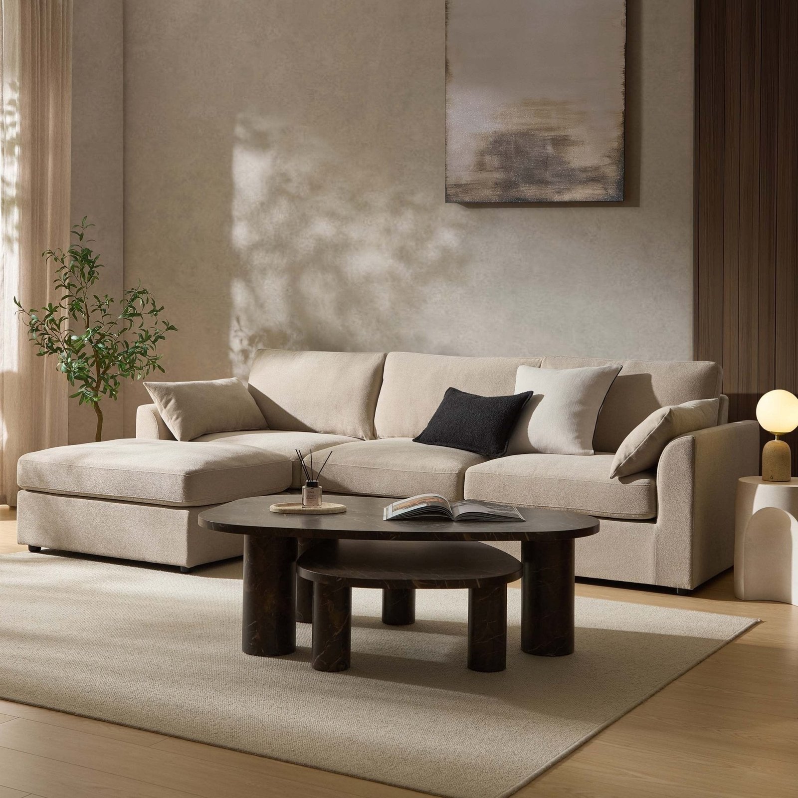 Miami Left Hand Chaise Sofa - Image 6