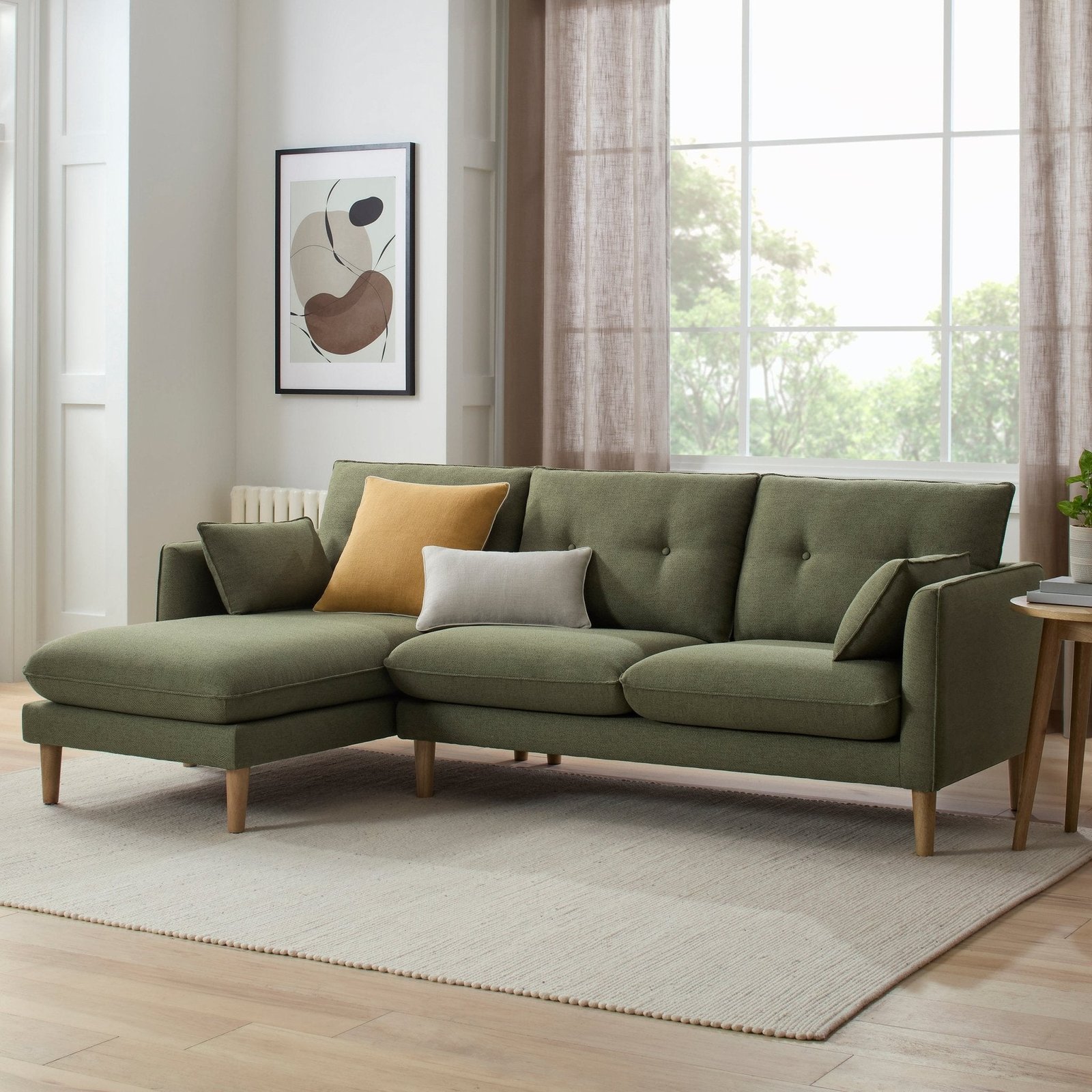 Shoreditch Left Hand Chaise Sofa - Image 6