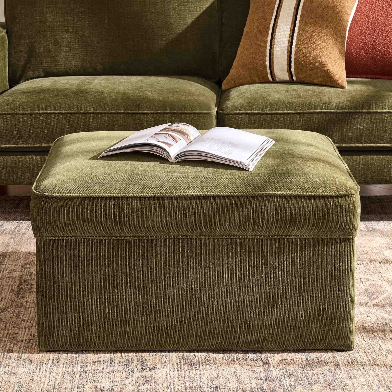Soho Ottoman Storage Pouffe - Image 5