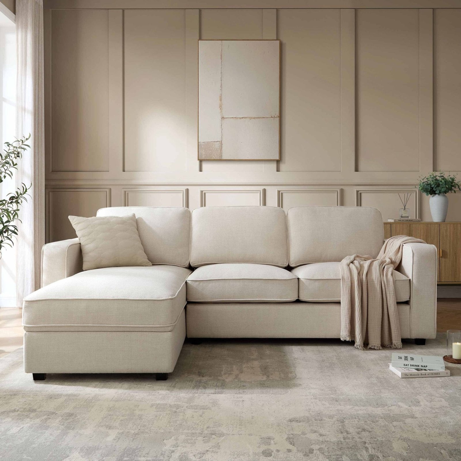 Soho Left Hand Storage Chaise Sofa